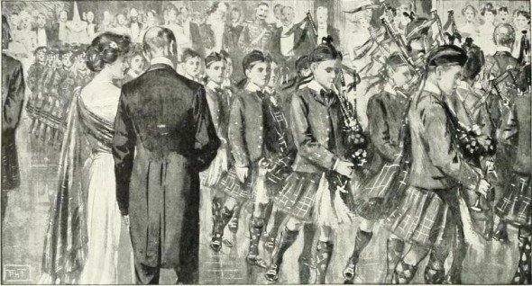 At the Caledonian Ball, 1902