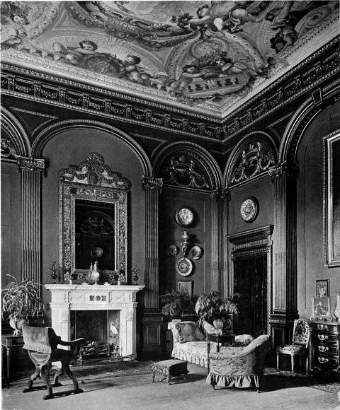 The boudoir in Westonbirt House