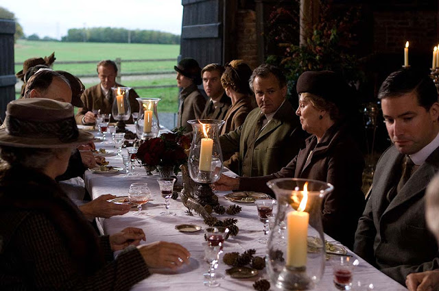 Downton Abbey shooting luncheon