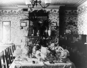 Edwardian dining room