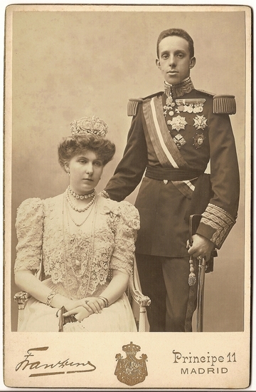 Royal Wedding #1: Princess Victoria Eugenie of Battenberg & King Alfonso XIII of Spain
