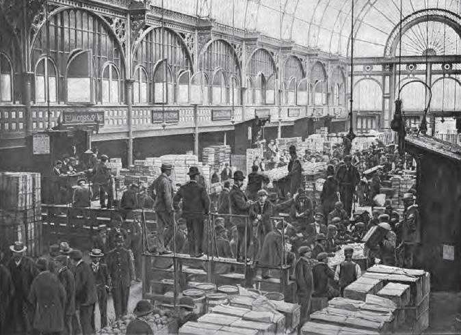 Fruit Auctions at Covent Garden