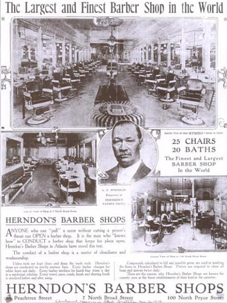 Herndon's Crystal Palace Barber Shop