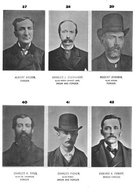 A Real Rogues' Gallery, Victorian-style…