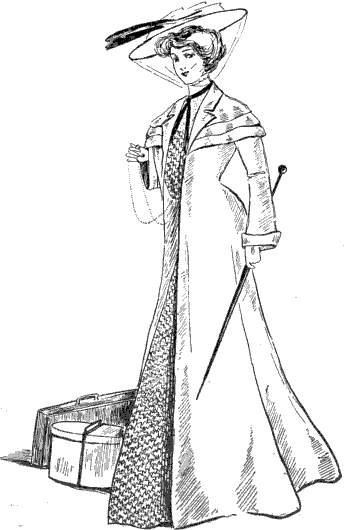 Traveling coat, 1902