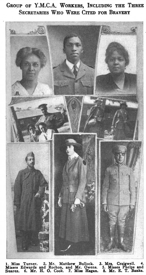 African-American YMCA workers in WWI