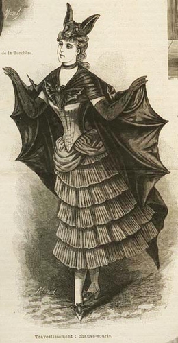 Happy Halloween! Victorian Bat Costume