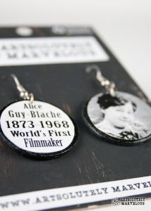 alice guy blache earrings