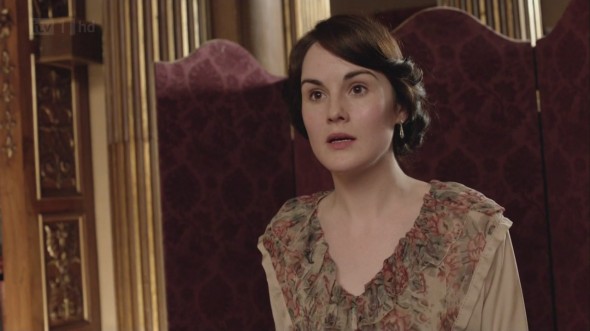 Mary is shocked ©Downton Online