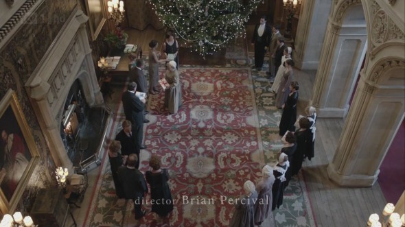 Downton's Christmas tree