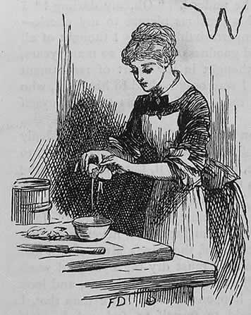 Woman cooking