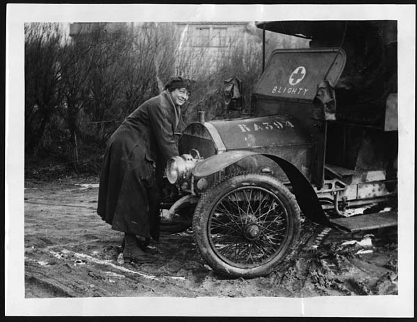 WWI Wednesday: The Women Who Drove Ambulances on the Western Front ...