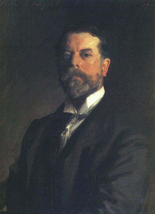 Portrait Of An Artist John Singer Sargent Edwardian Promenade 